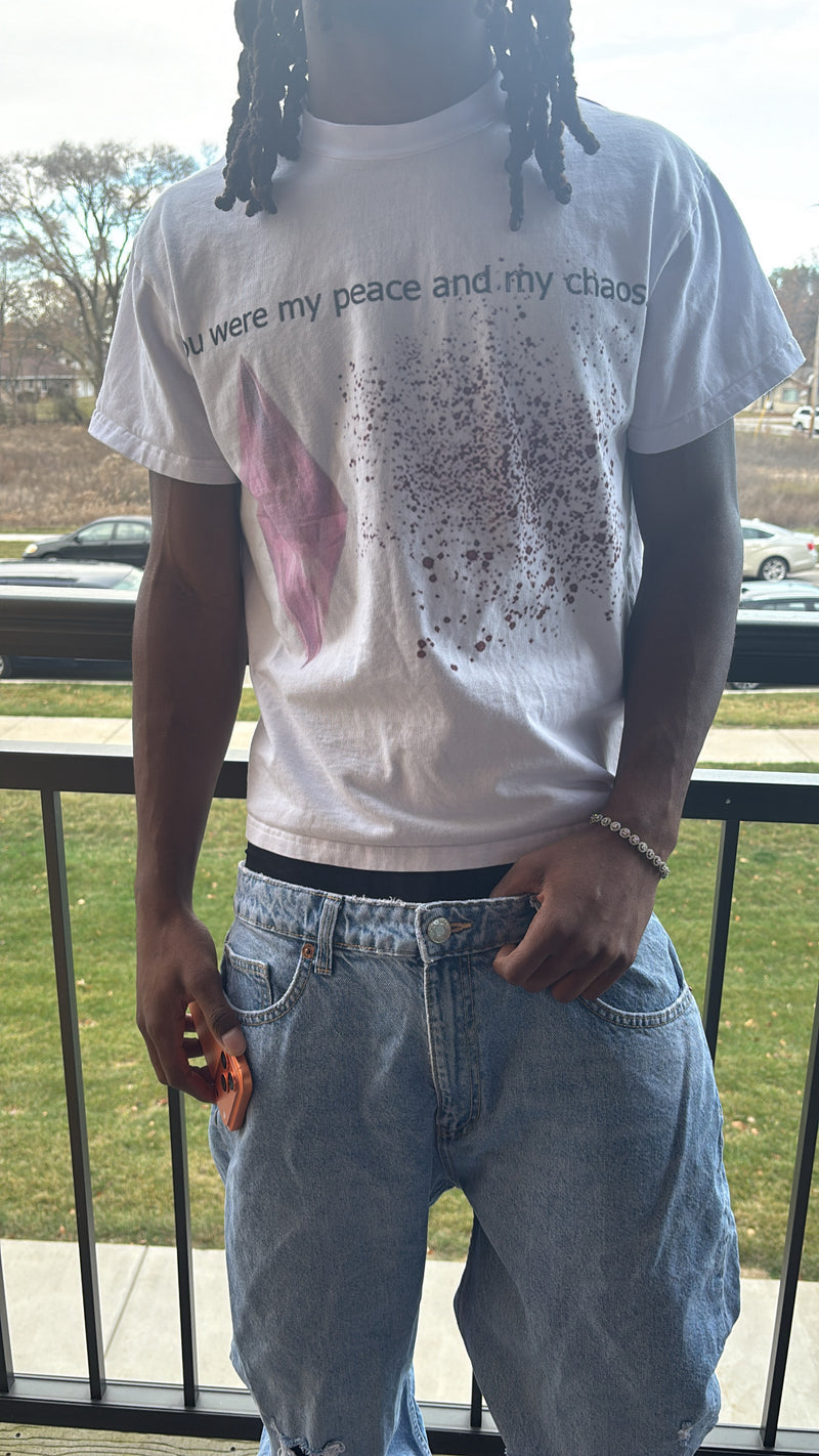 peace and chaos tee